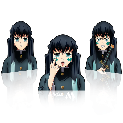 ستيكر 3D متحرك - توكيتو مويتشيرو من أنمي قاتل الشي...