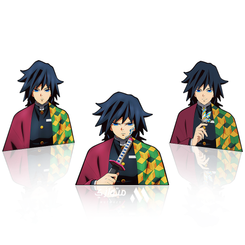 ستيكر 3D متحرك - توميوكا غيو من أنمي قاتل الشياطين