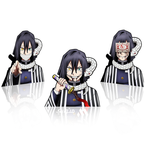 ستيكر 3D متحرك - أوباناي ايغورو من أنمي قاتل الشيا...