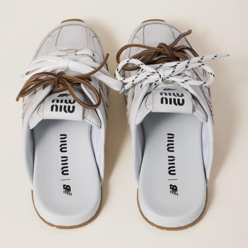 حذاء New Balance x Miu Miu 530 SL Faded Suede Mule...