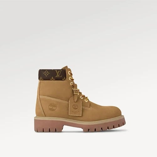 بوت Louis Vuitton x Timberland Ankle Boot