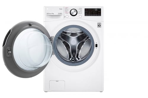 ال جي غسالة تعبئة أمامية، 15 كيلو، بخار، واي فاي،...