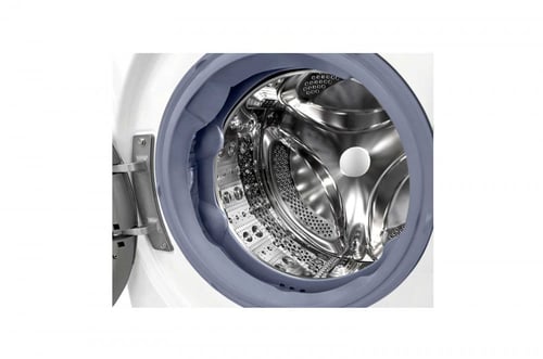 (LG غسالة تعبئة أمامية، 9 كيلو، مع تنشيف 75% أبيض...