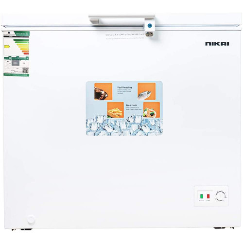 نيكاى فريزر افقي 5 قدم 142 لتر - NCF250N20
