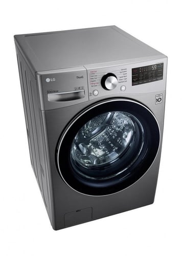 (LG غسالة تعبئه أمامية، غسيل 13 كيلو / تجفيف 7 كيل...