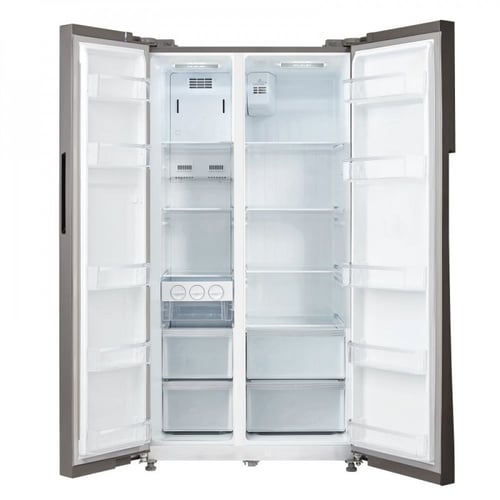 ميديا ثلاجة ببابين متقابلين 18 قدم مكعب فضي MDRS71...