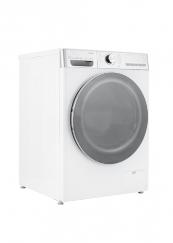 ال جي غسالة تعبئة أمامية، غسيل 12 كيلو، تجفيف 8 كي...