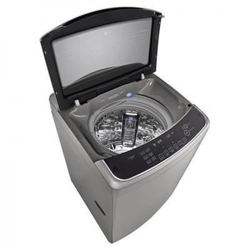 ال جي غسالة تعبئه أمامية، غسيل 13 كيلو / تجفيف 7 ك...