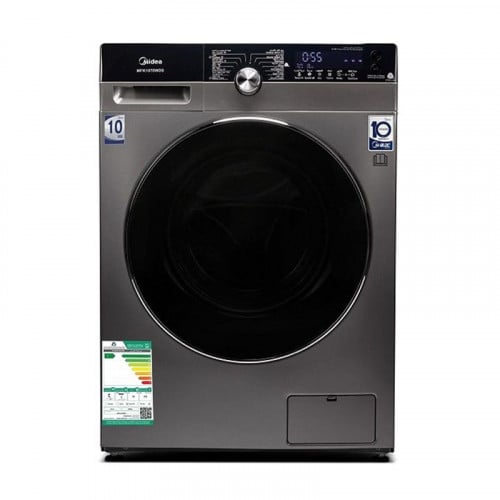 ميديا غسالة اتوماتيك تعبئة امامية 10 كيلوجرام، تنش...