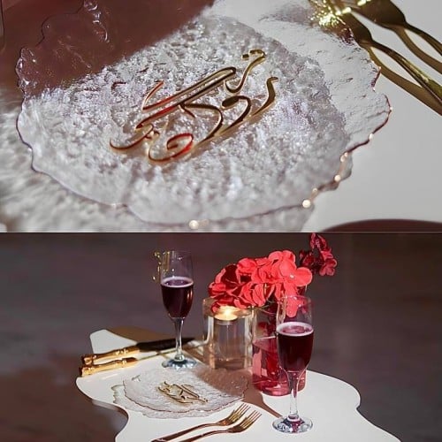 طقم ملكه"ذهبي"