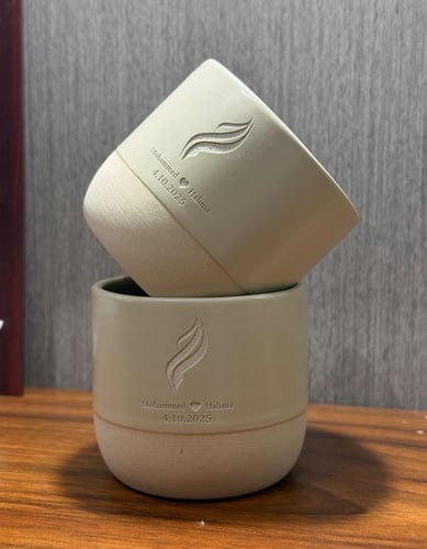 اكواب قهوة نحت (كوبين)