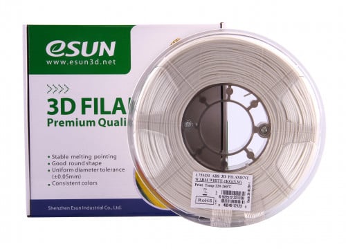 eSUN ABS (Warm White) 3D Filament 1.75Ø 1kg