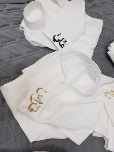 ثوب ولادي و اطفال بالاسم