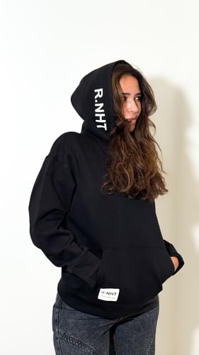 هودي دبل كاب Navy Double Cap Hoodie