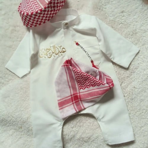 بربتوز اطفال بالاسم معا شماغ ومريله