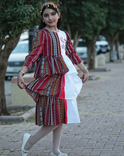 فستان سدو احمر