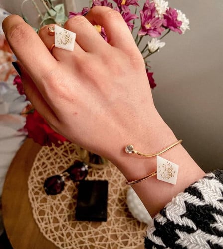 خاتم مع اسواره مفصص