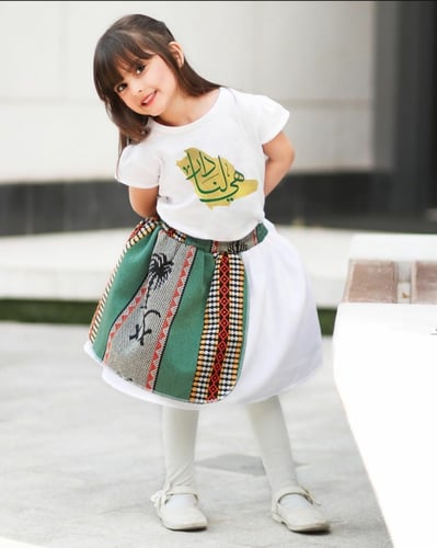 تنوره ةتيشرت بناتي بالاسم- سدو