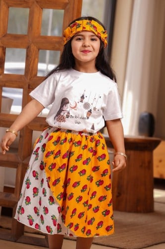 طقم اطفال رمضاني (برتقالي)