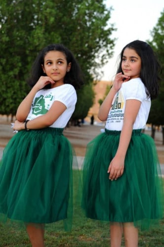 تنوره تيشرت بناتي بالاسم