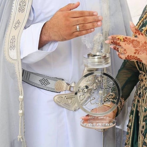 مبخره العروس فضي