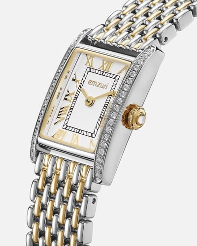 ساعة نسائية من ايمزوري بلون ذهبي وفضي