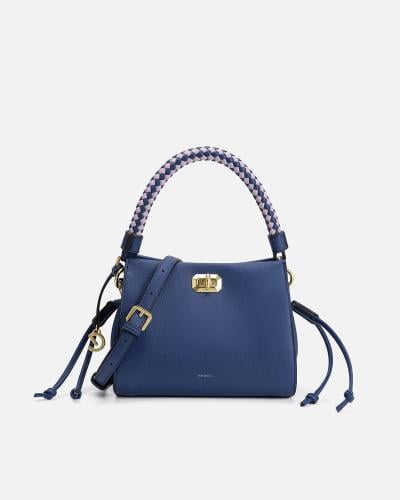 شنطة نسائية مميزة بلون أزرق من امزوري