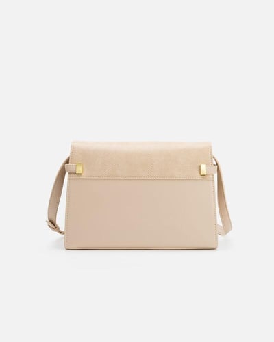 شنطة نسائية أنيقة بلون بيج من امزوري