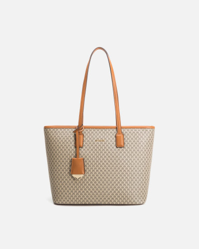 شنطة نسائية إمزوري باللون البيج