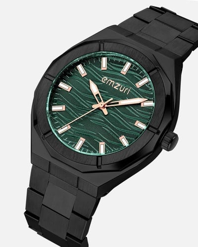 ساعة رجالية من ايمزوري بلون رمادي