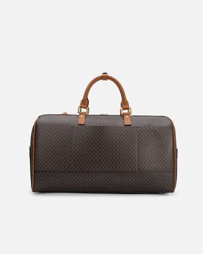 شنطة للجنسين بتصميم عملي بلون بني