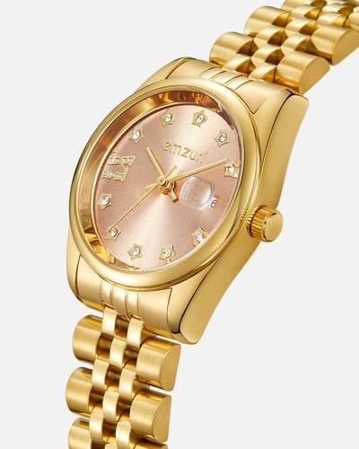 ساعة نسائية من ايمزوري بلون ذهبي