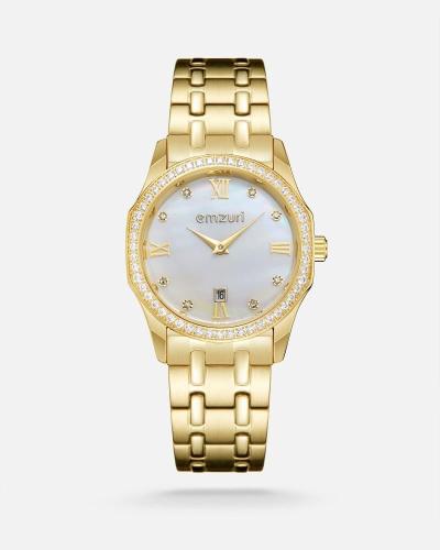 ساعة نسائية من امزوري بلون ذهبي