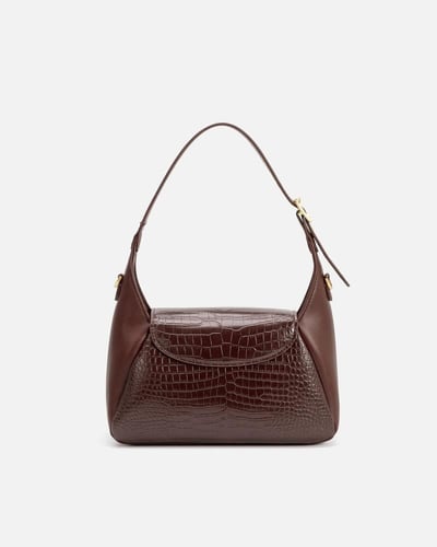 شنطة نسائية أنيقة بلون بني من امزوري