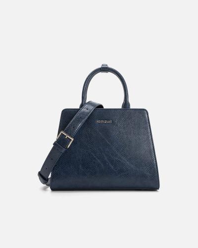 شنطة نسائية كلاسيك بلون أزرق من امزوري