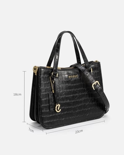 شنطة نسائية كلاسيك من ايمزوري بلون أسود