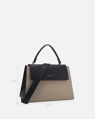 شنطة نسائية إمزوري بلون أسود