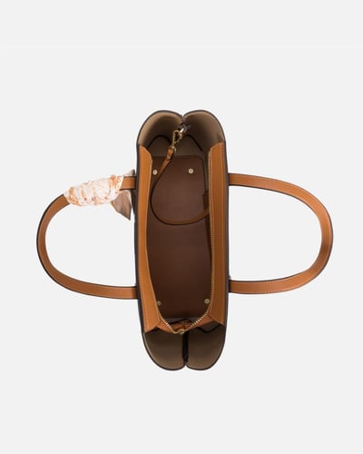 شنطة نسائية إمزوري بلون بني