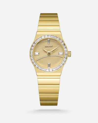 ساعات نسائية جذابة من امزوري بلون ذهبي