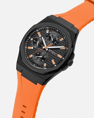 ساعة رجالية من ايمزوري بلون أورنج
