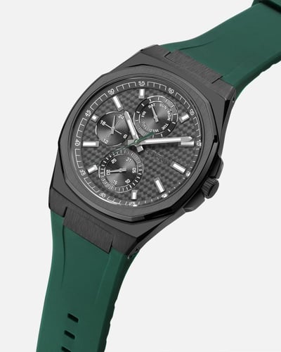 ساعة رجالية من ايمزوري بلون أخضر