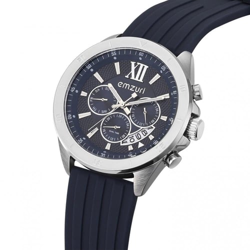 ساعة إمزوري الرجالية بلون أزرق