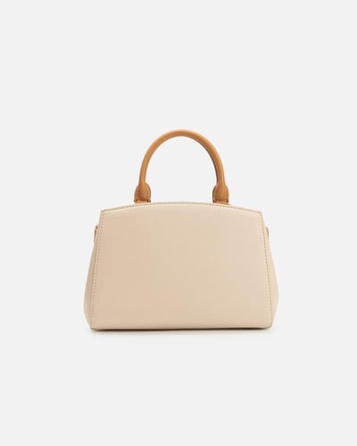 شنطة نسائية أنيقة بلون بيج من امزوري