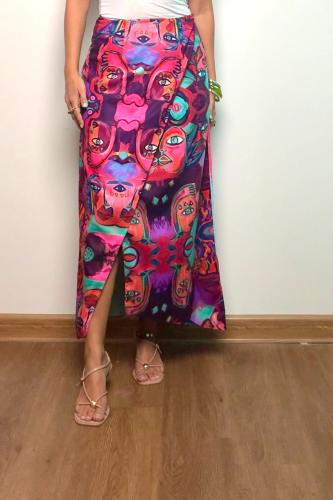 Mixed skirt