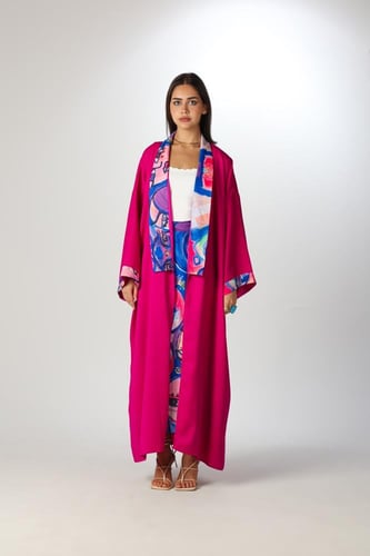 Hot pink Kimono