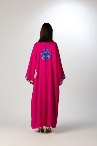 Hot pink Kimono