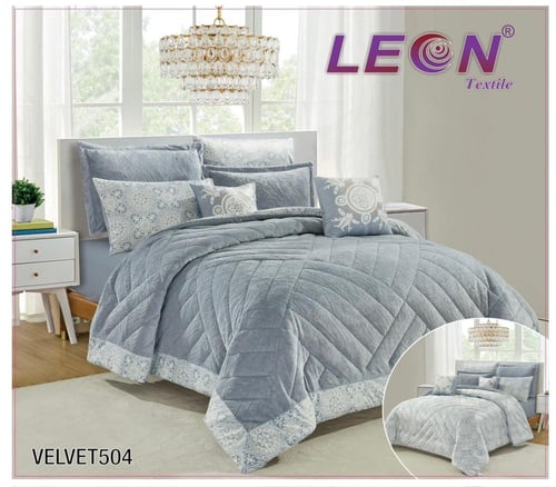 فينيسيا / مفرش ليون مخمل شتوي