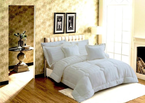 مفرش ليون قطن 100% فندقي حريري ناعم