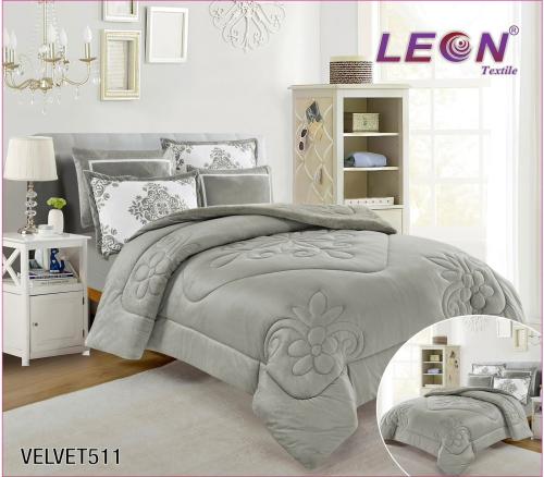 فلورز / مفرش ليون مخمل فرو