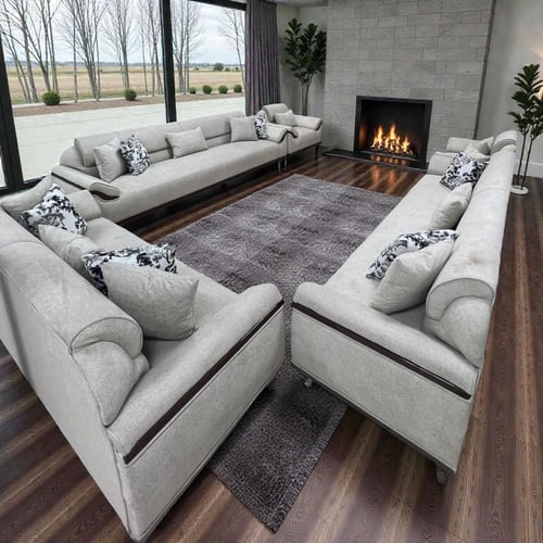 طقم كنب 13 شخص - مودرن 04